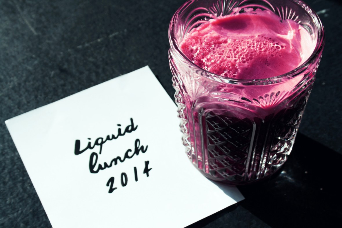 Magimix LIquid lunch juice crystal glass