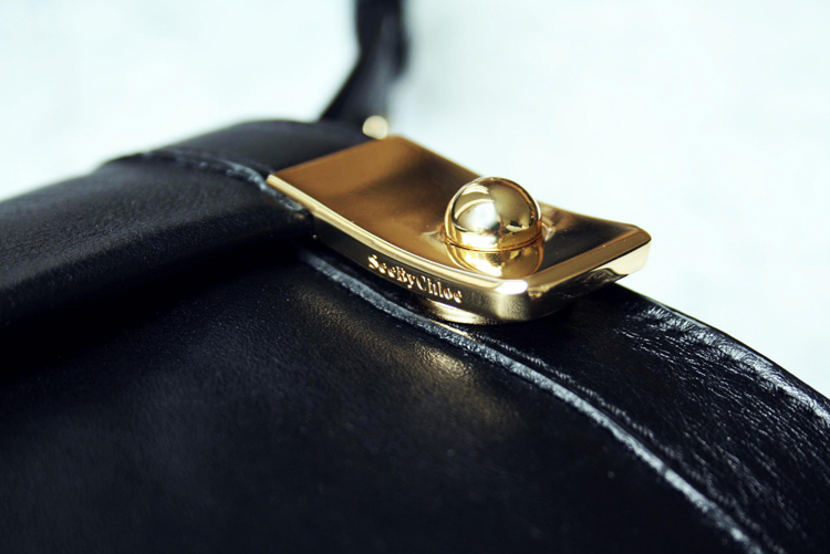 See By Chloé Jill black leather bag 