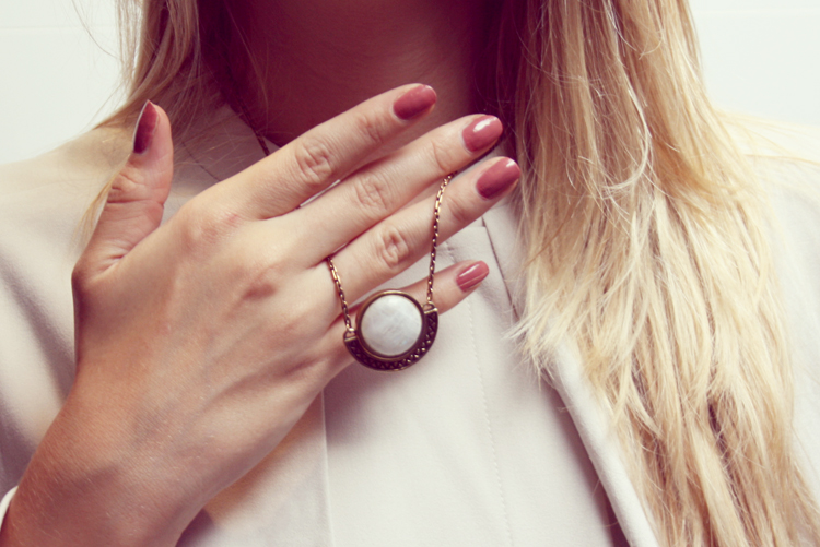 Pamela Love Necklace moonstone