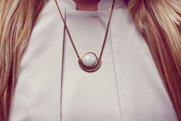 Pamela Love Necklace moonstone