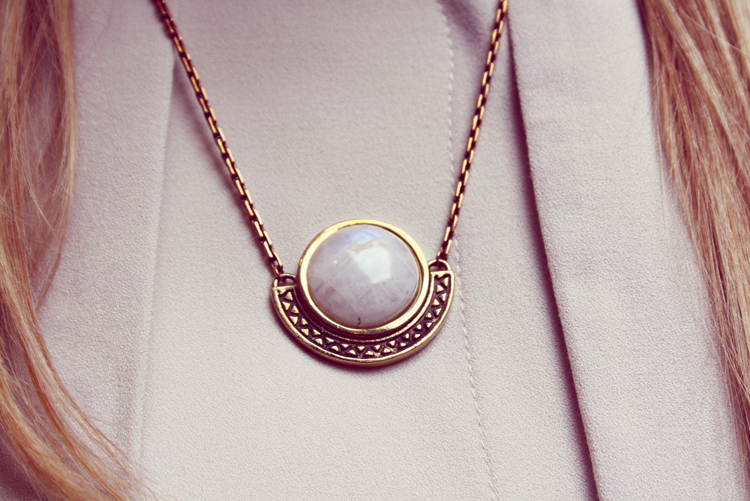 Pamela Love Necklace moonstone