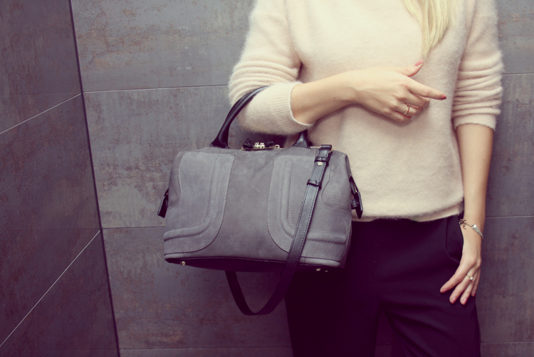 See by Chloe Kay 24 Hours Suede Satchel 