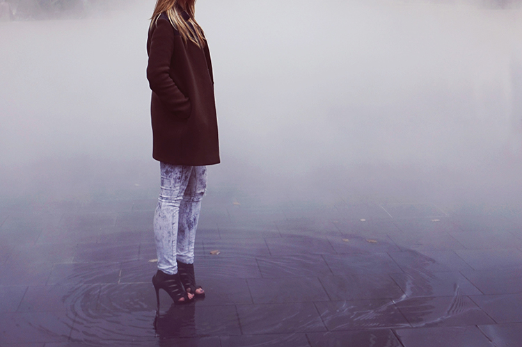 Parisian Outfit Maje Fondation Louis Vuitton