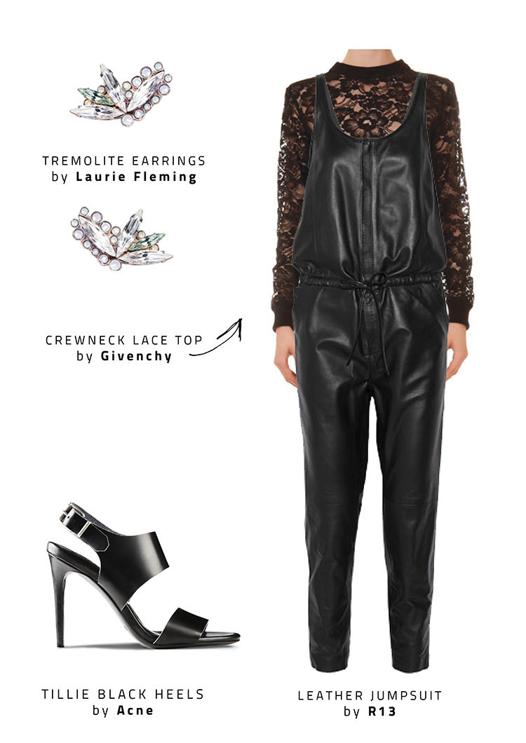 Christmas look R13 laurie fleming acne givenchy