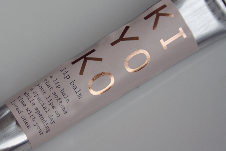 Kiyoko Lipbalm 100%natural without parabens