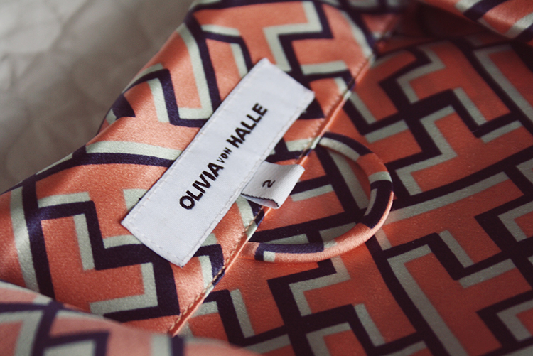 Olivia von Halle Pyama silk