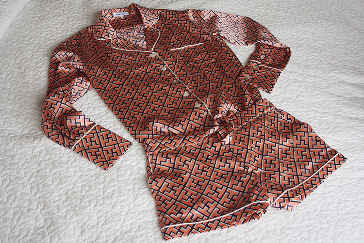 Olivia von Halle Pyama silk