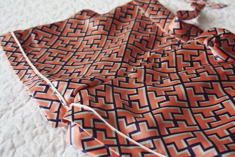 Olivia von Halle Pyama silk