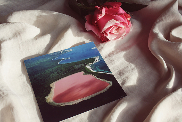 Pink lakes, lake Hillier and the Hutt Lagoon