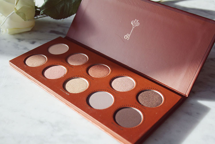 Zoeva rose golden eyeshadow palette review