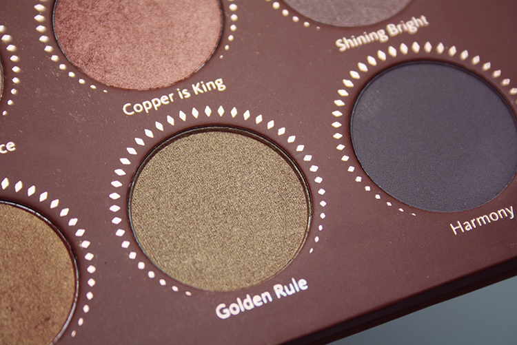Zoeva rose golden eyeshadow palette review