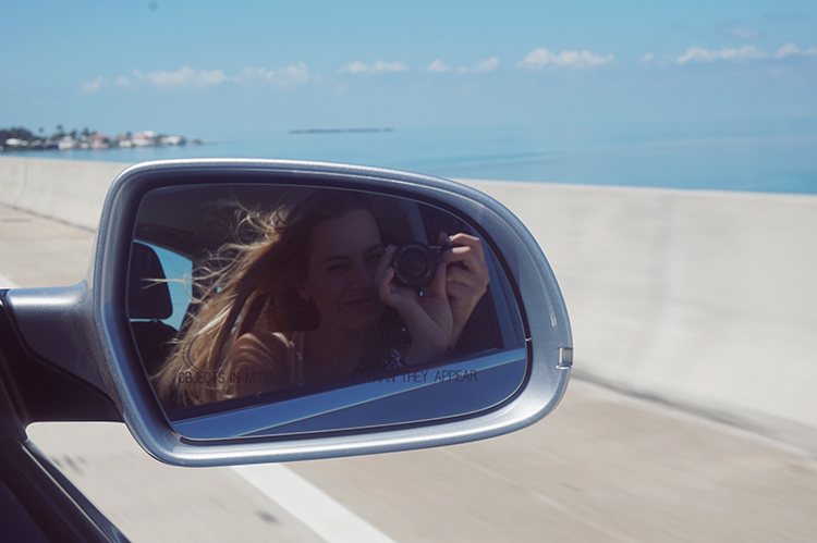 Silver Car fashion blogger review Audi