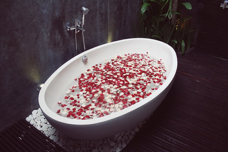 Chandra Villas Bali Fashion blogger Seminyak