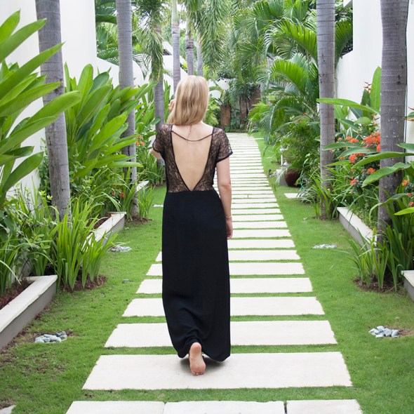 Lulu Yasmine Zoe maxi dress fashion blogger