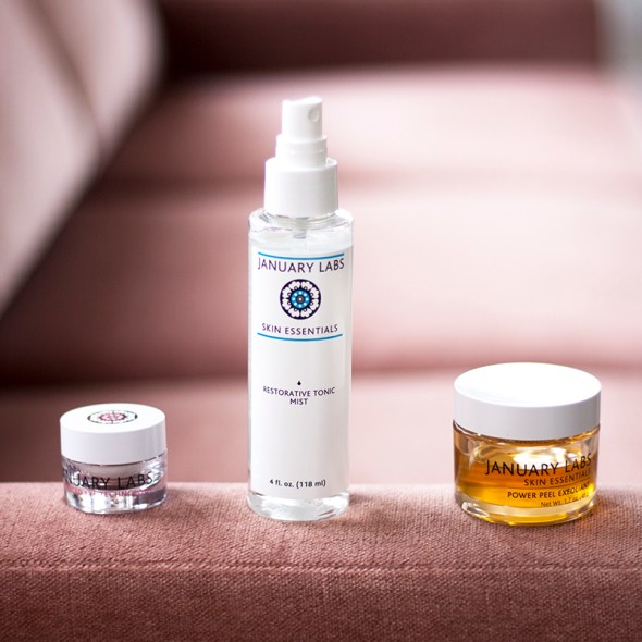 January Labs skin care natural fashion blogger