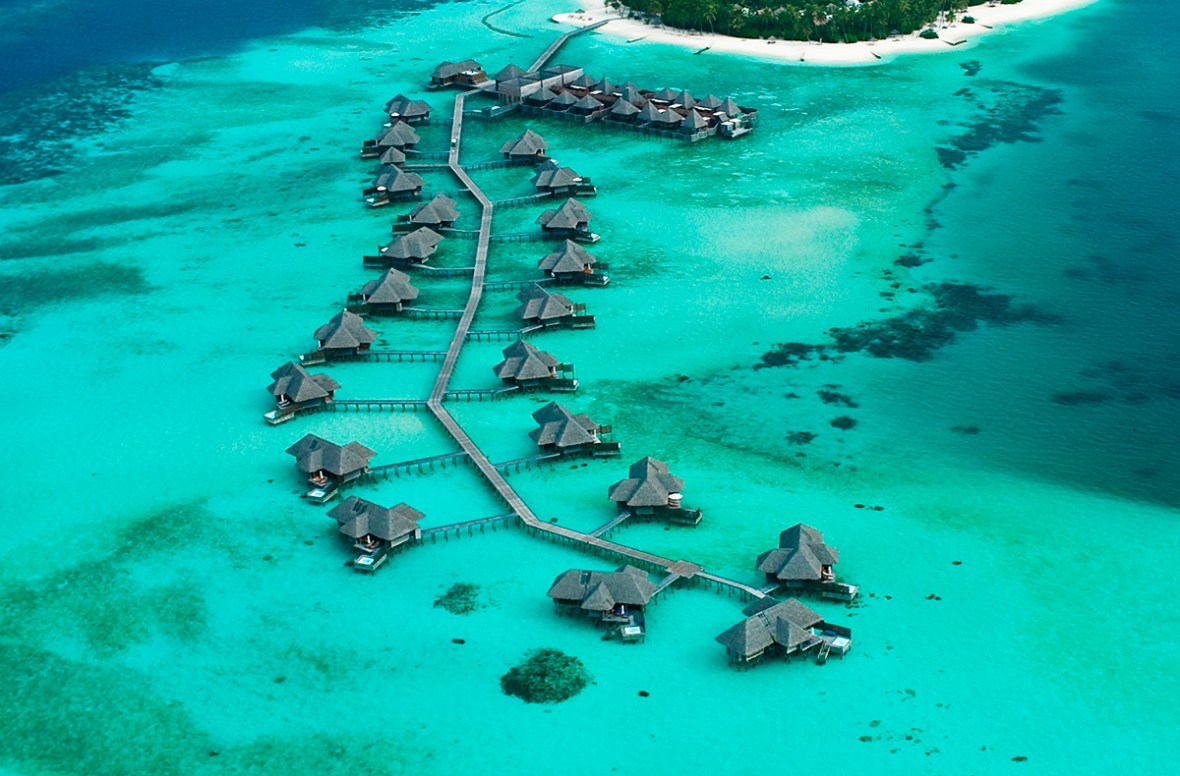 Conrad Maldives_ Aerial view LR