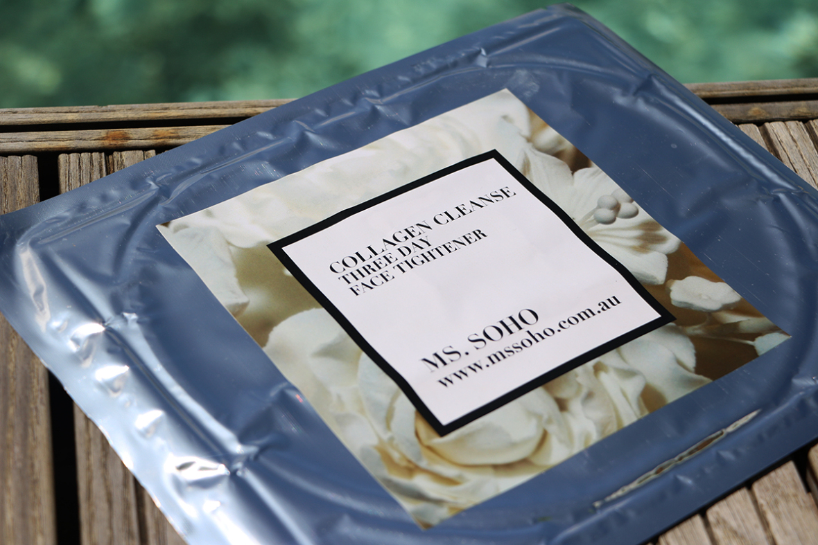 ms soho three day collagen cleanse gold masks before after