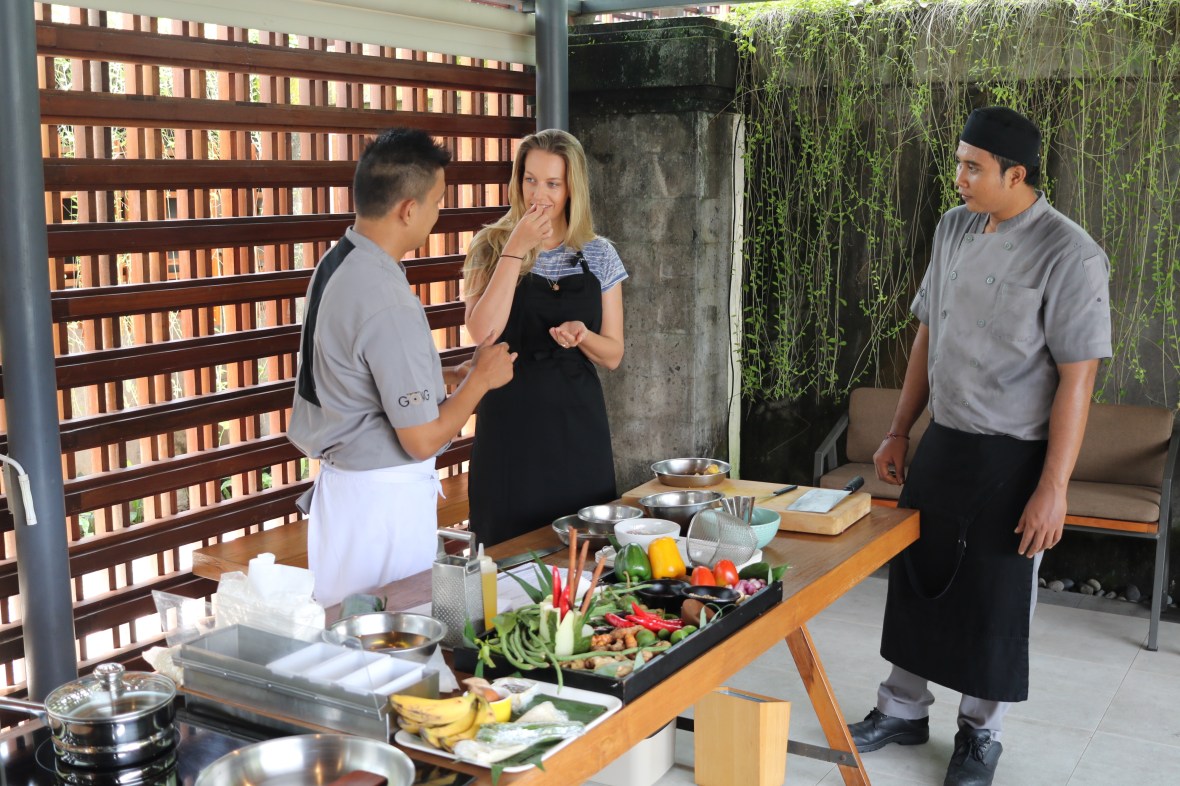 Fashion blogger review The Santai Hotel Bali resort Umalas Seminyak