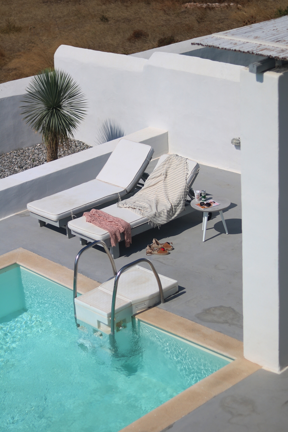 White Village hotel rhodes greece blogger Luxury Villa pool