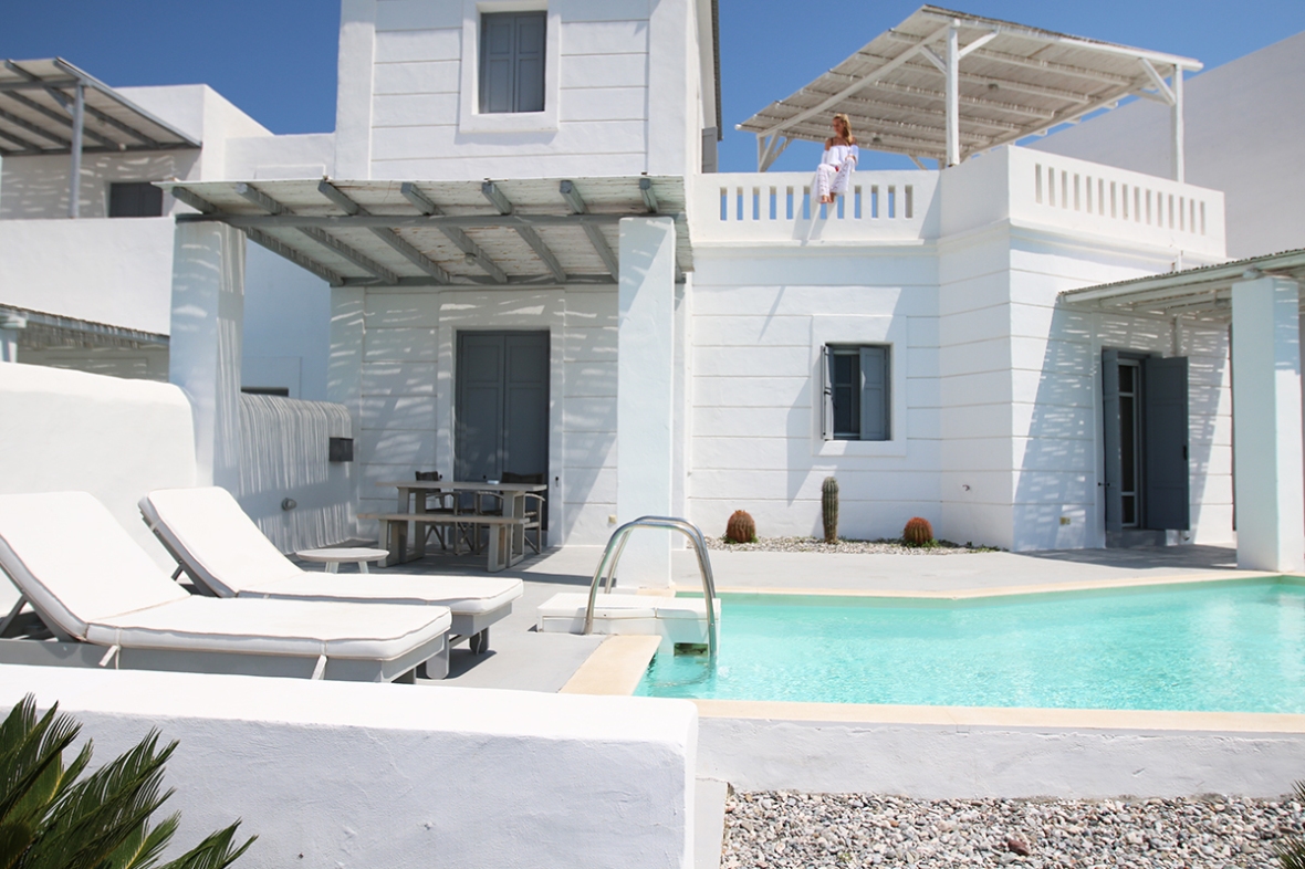 White Village hotel rhodes greece blogger Luxury Villa pool30