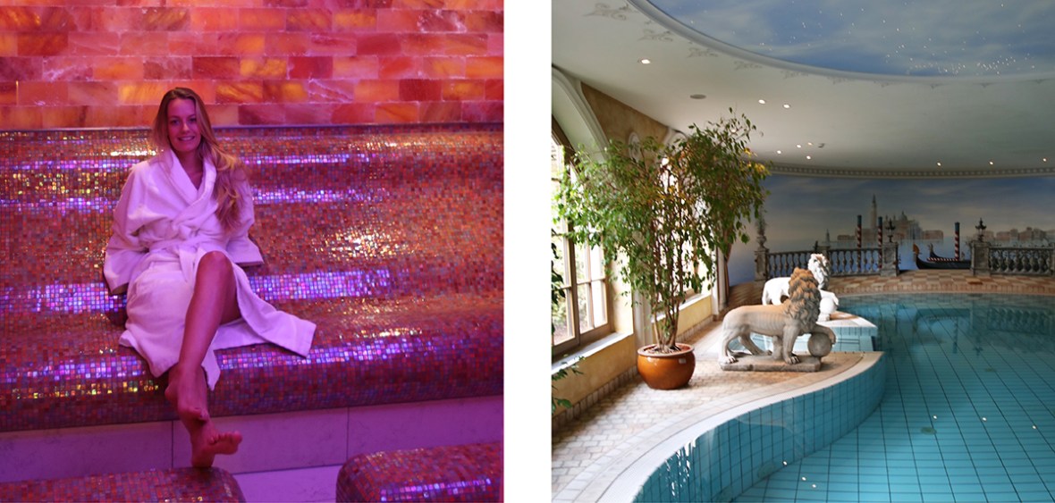 Blogger Hotel review Das Central Austria Flowers