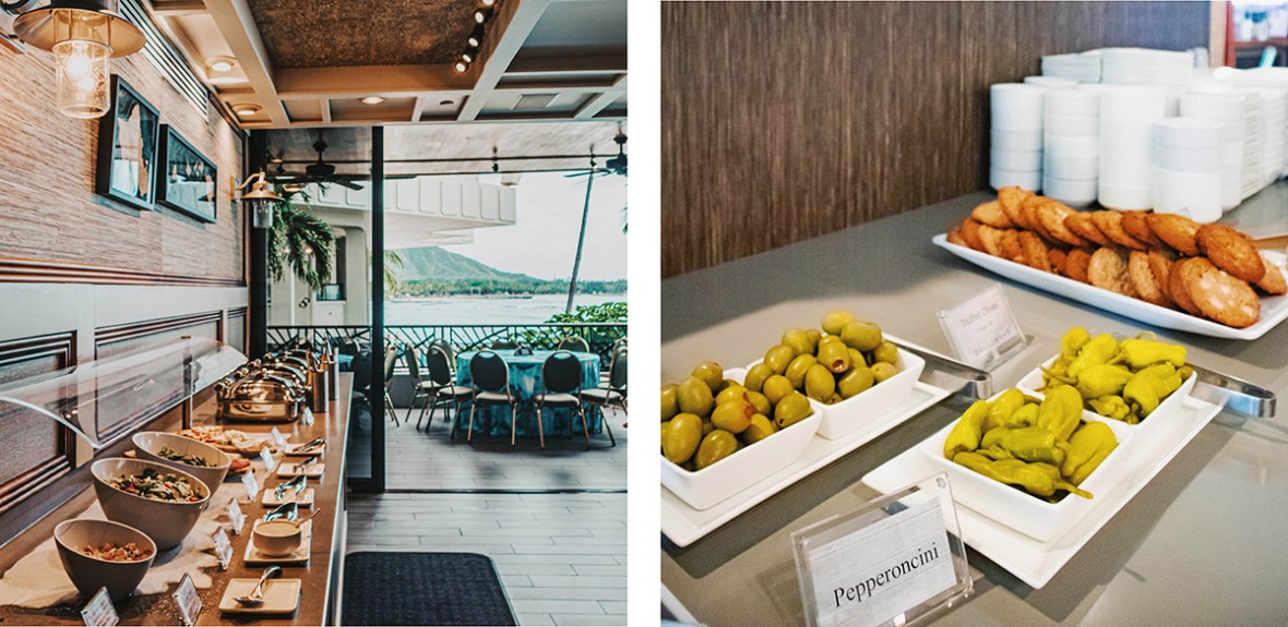 Review Outrigger Resort Waikiki Voyager 47 lounge Merel